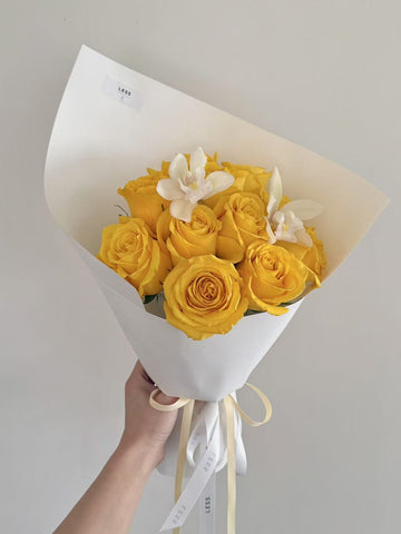 Fresh Bouquet Yellow Rose