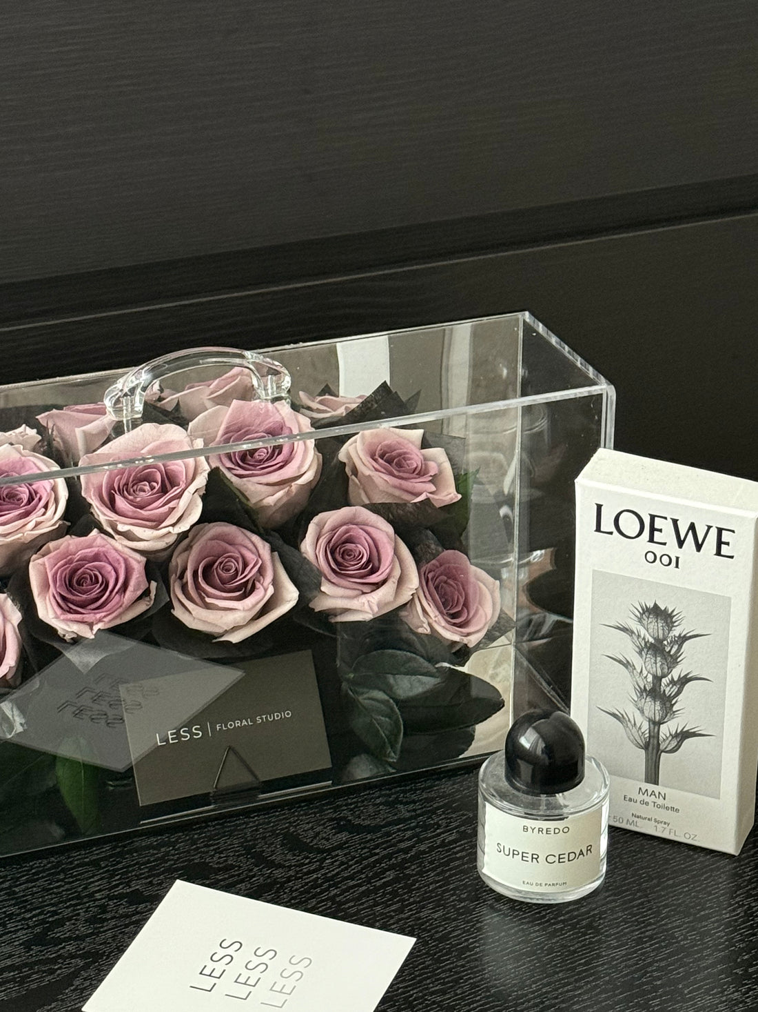 Preserved Flowers - Handle Rose Box