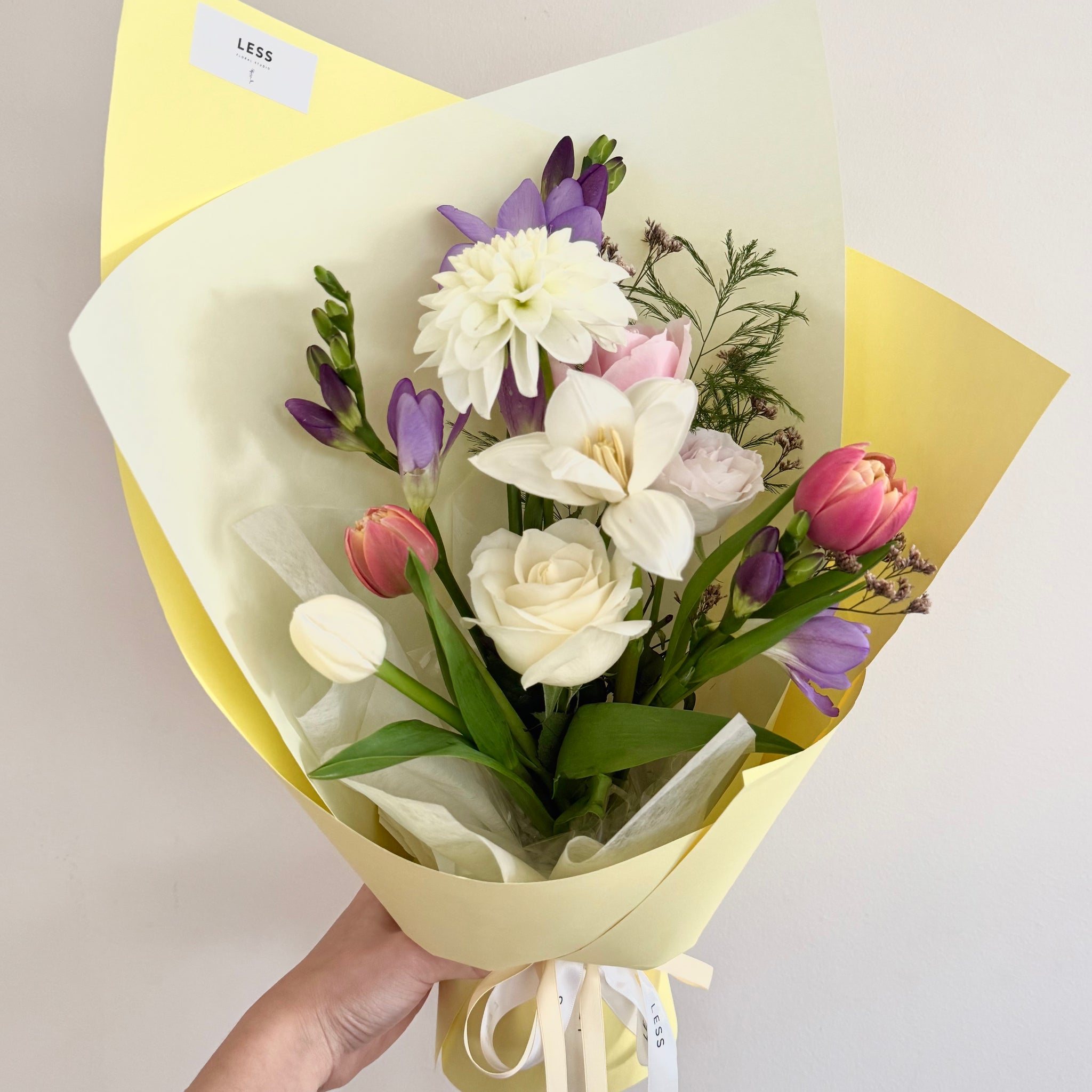Florist Choice Lemon Veil