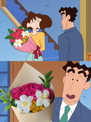 Fresh Bouquet from Crayon Shin-chan