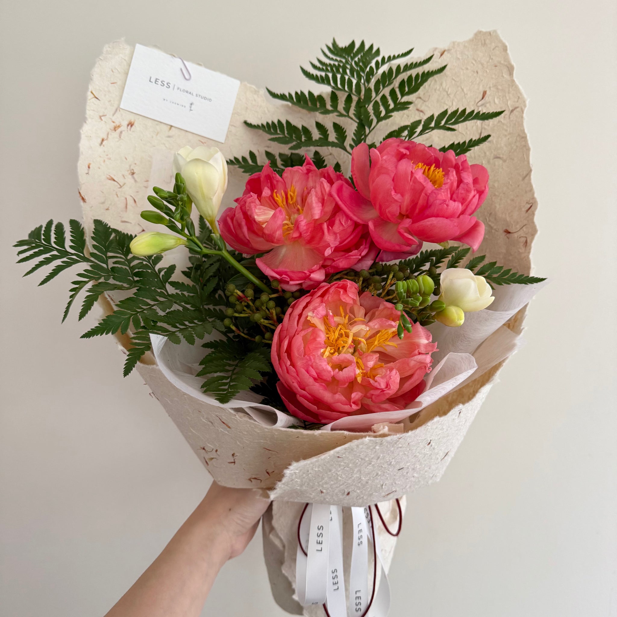 3 PAEONY CORAL SUNSET